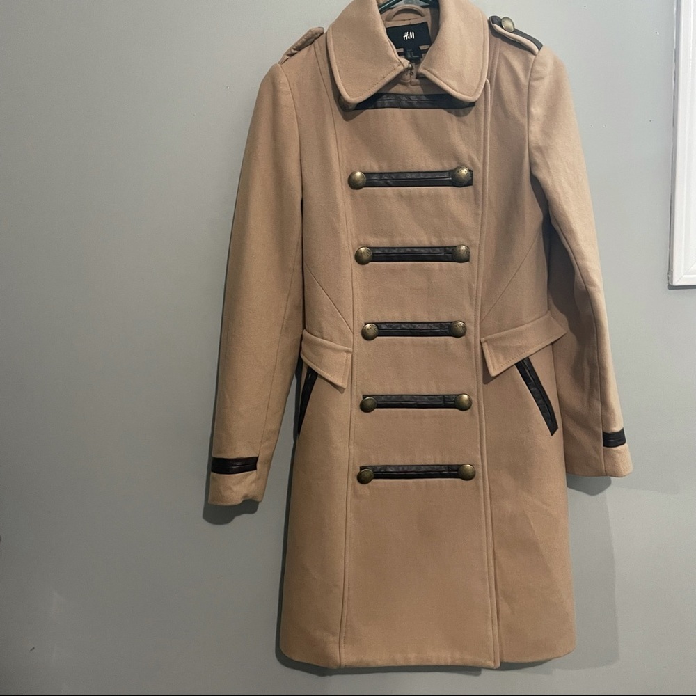 Vintage H&M wool blend coat - size 4